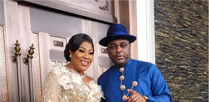 OBA with a guest during a formal occasion